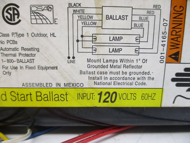 MAGNETEK 480-SLH-TC-P 120V 2.10A NSNP