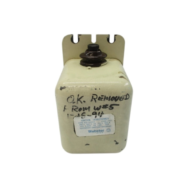 WEBSTER 812-6A010 120V 1.85A UNMP