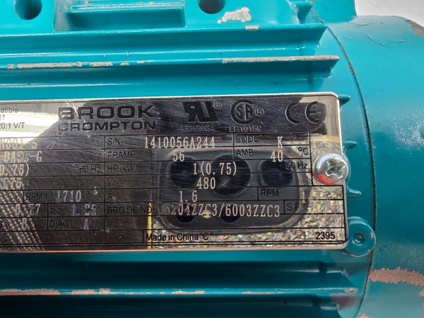 BROOK CROMPTON BF4N001-5 575V 1.34A NSNP