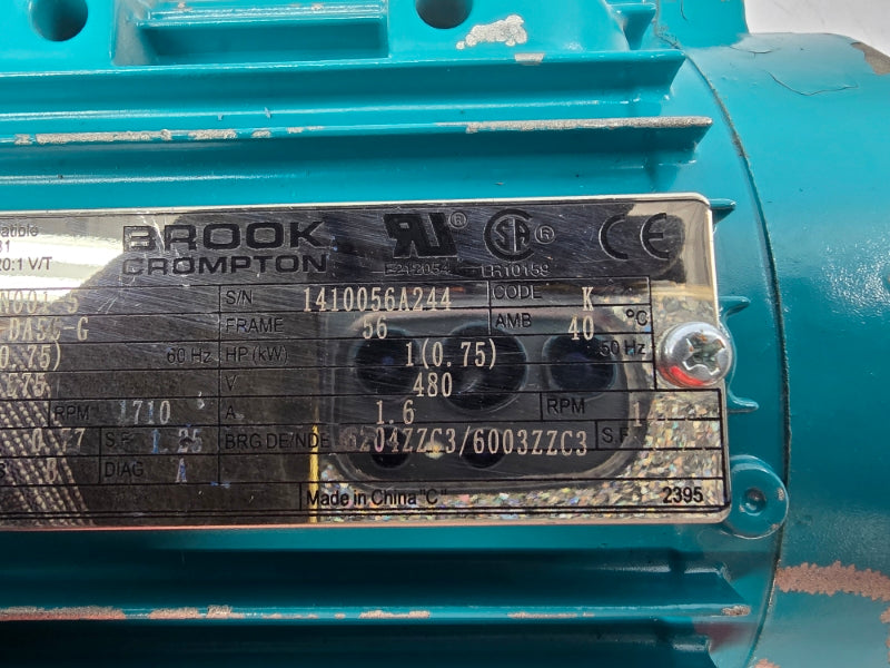 BROOK CROMPTON BF4N001-5 575V 1.34A NSNP