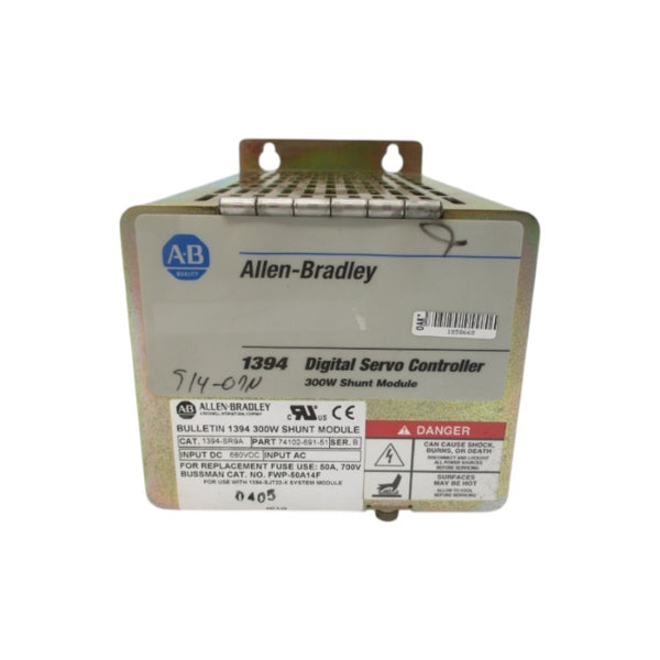 ALLEN BRADLEY 1394-SR9A SER. B 680VDC 50A NSNP