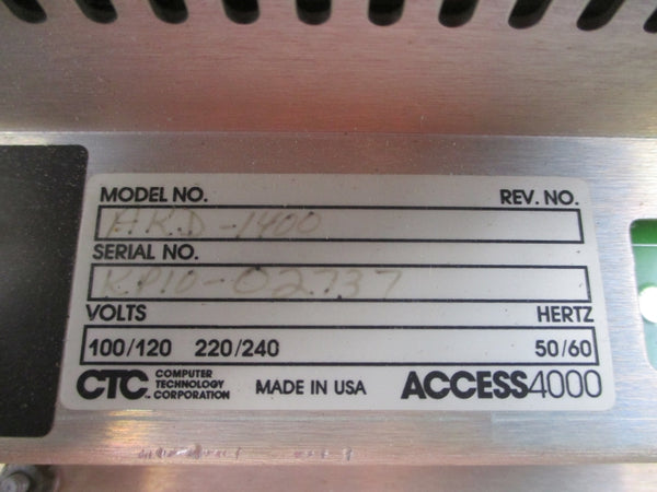 CTC AKD-1400 220/240V 1/2-1/4A UNMP