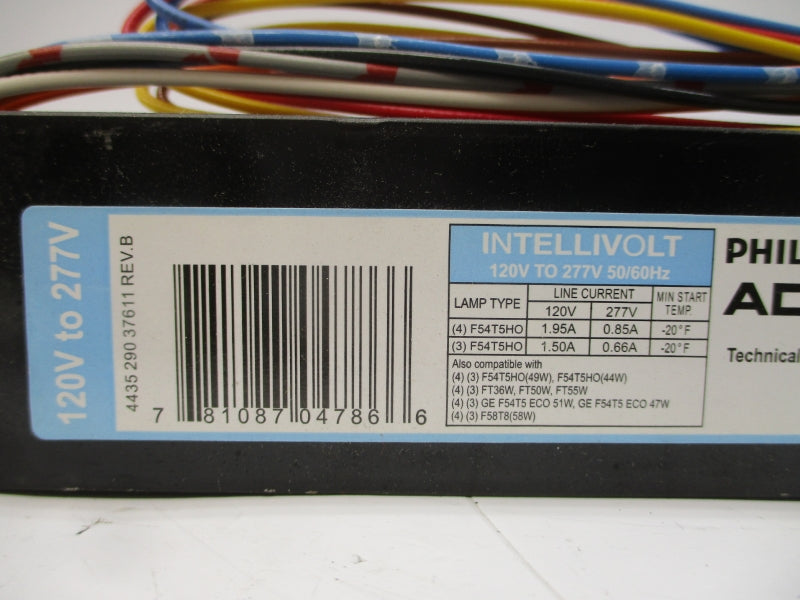 PHILIPS ADVANCE ICN-4S54-90C-2LS-G 120/277V 1.95A NSNP