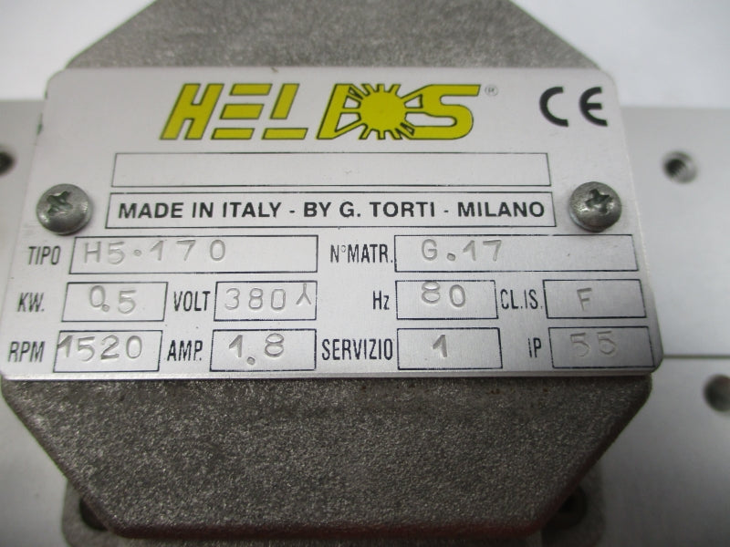 G. TORTI G.17 H5-170 380V 1.8A NSNP