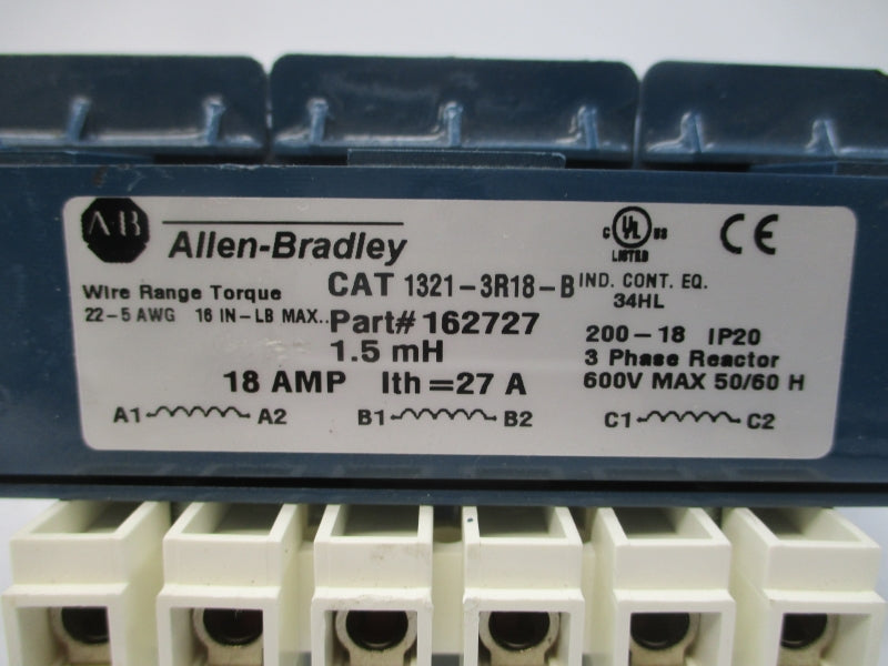 ALLEN BRADLEY 1321-3R18-B 600V 18A NSNP