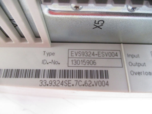LENZE EVS9324-ESV004 13015906 400/480VAC 7.0A (AS PICTURED) NSNP