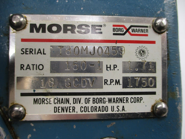 MORSE 18GCDV UNMP