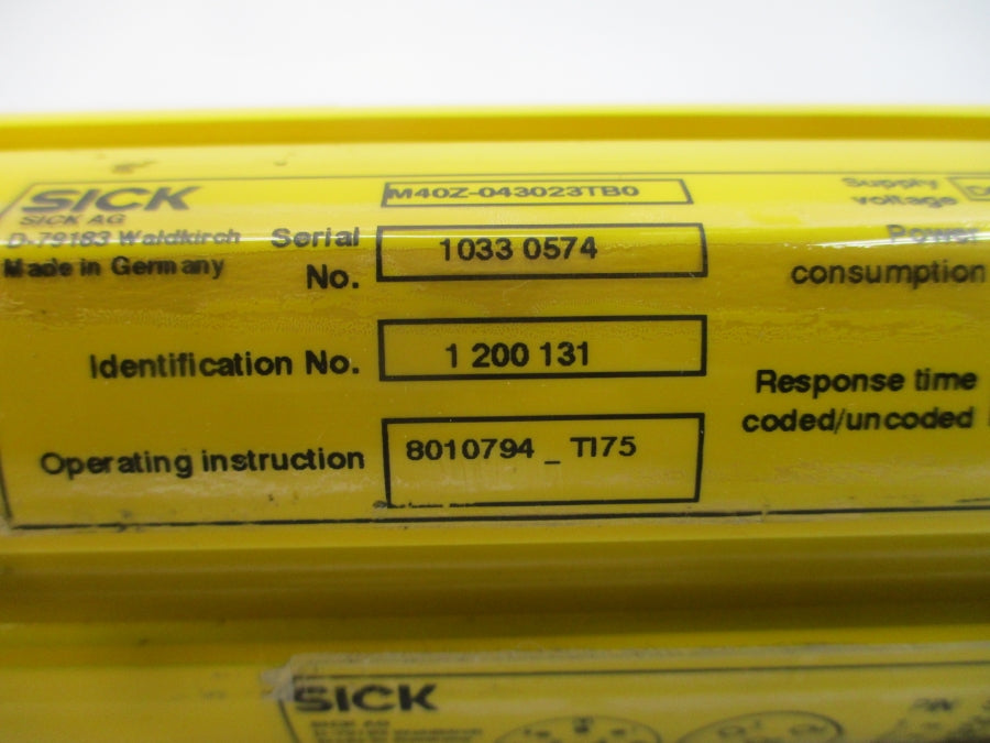 SICK M40Z-043023TB0 1200131 24VDC NSNP
