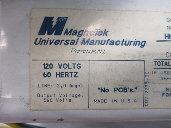 MAGNETEK 51-611CR-FL 120V 2.0A UNMP