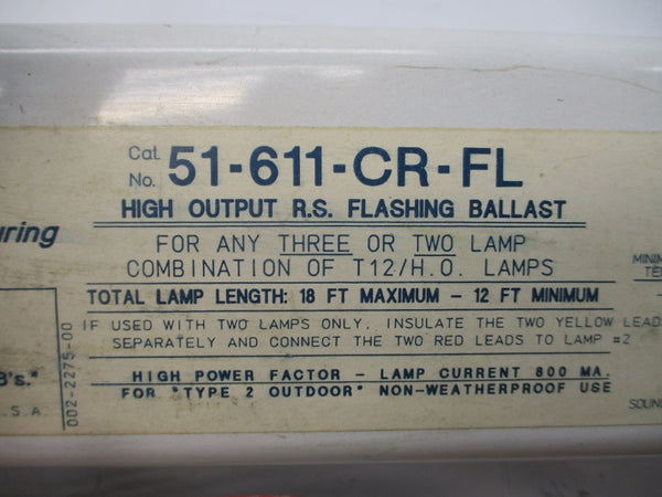MAGNETEK 51-611CR-FL 120V 2.0A UNMP
