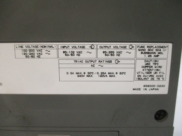 ALLEN BRADLEY 1747-L30B SER. B F/W 6 85-132VAC 1.25A UNMP