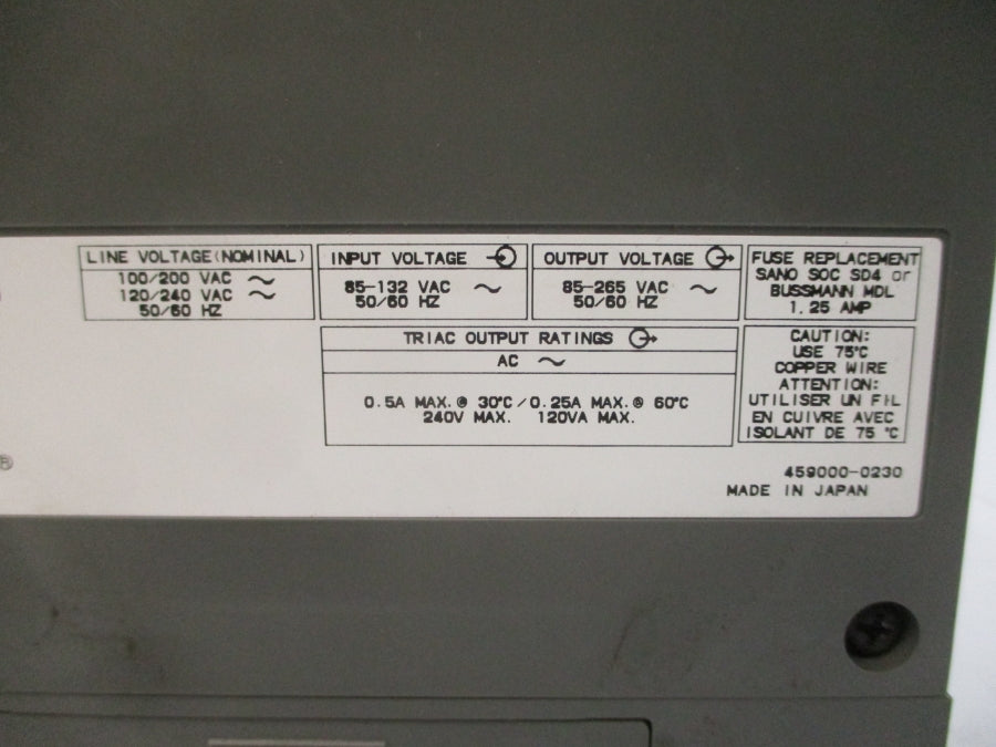 ALLEN BRADLEY 1747-L30B SER. B F/W 6 85-132VAC 1.25A UNMP