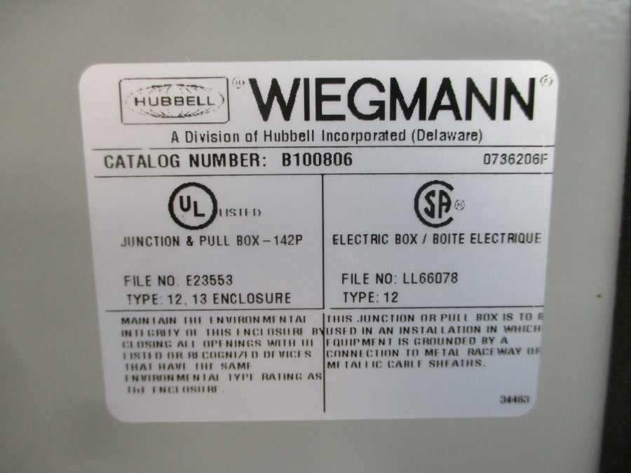 HUBBELL B100806 NSNP