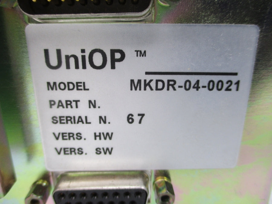 UNIOP MKDR-04-0021 24VDC 2A NSMP