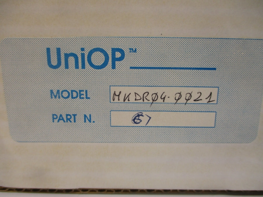UNIOP MKDR-04-0021 24VDC 2A NSMP