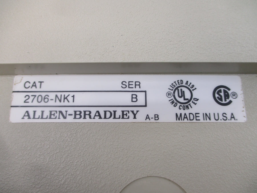 ALLEN BRADLEY 2706-NK1 SER. B NSMP