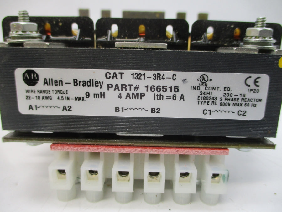 ALLEN BRADLEY 1321-3R4-C SER. A 600V 4A NSMP