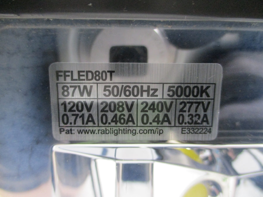 RAB LIGHTING FFLED80T 277V 0.71A NSNP