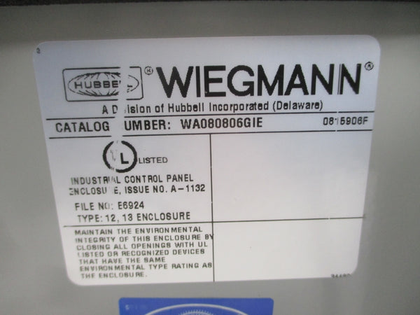 HUBBELL WA080806GIE NSNP