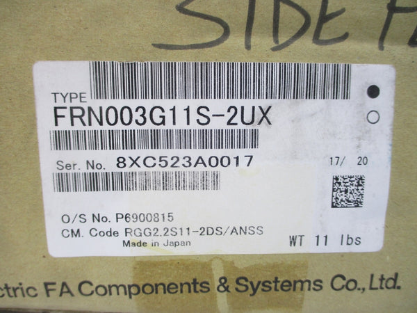 FUJI ELECTRIC FRN003G11S-2UX 200-230V 12A NSMP