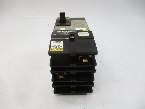 SQUARE D FA24020AB SER. 2 480VAC 20A NSNP