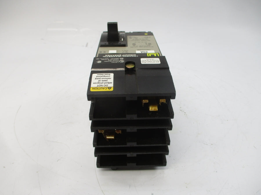 SQUARE D FA24020AB SER. 2 480VAC 20A NSNP