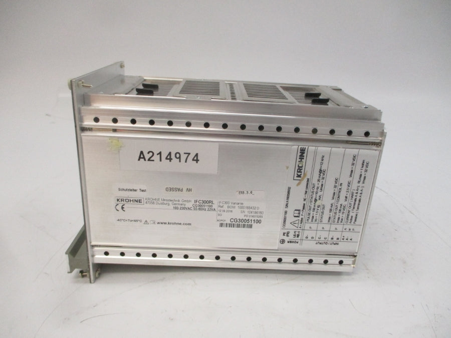 KROHNE IFC300RL 100-230VAC NSNP