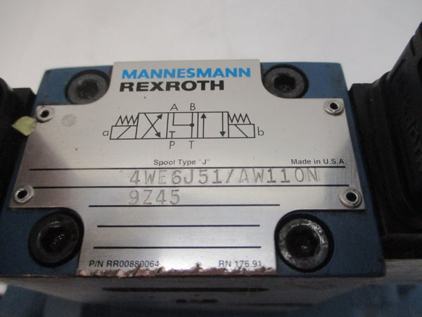 REXROTH 4WEH22071/6AW110N 110/120V UNMP