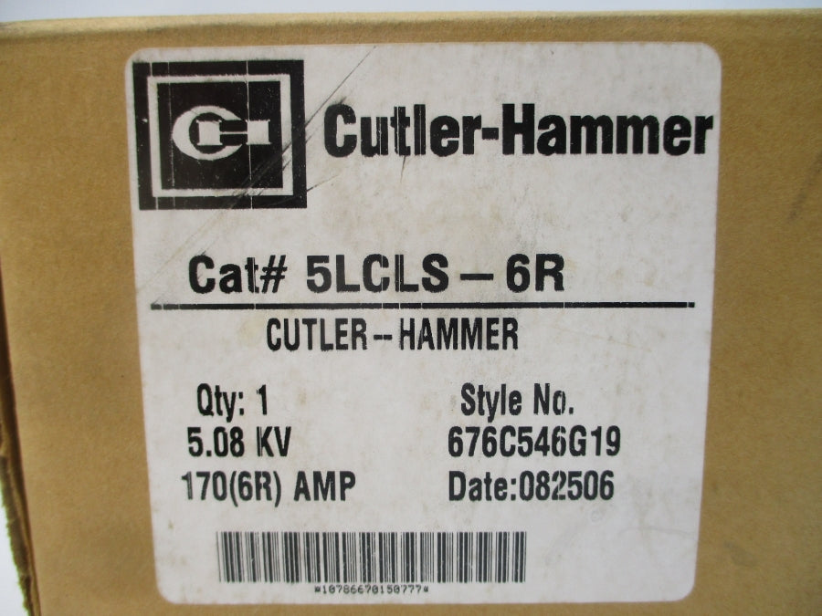 CUTLER HAMMER 5LCLS-6R 676C546G19 170A NSFS