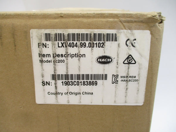 HACH SC200 LXV404.99.00102 100-240VAC 5A NSMP