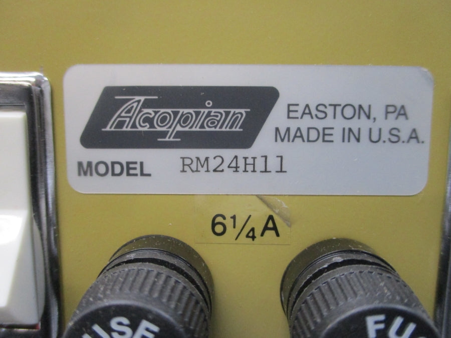 ACOPIAN RM24H11 NSNP