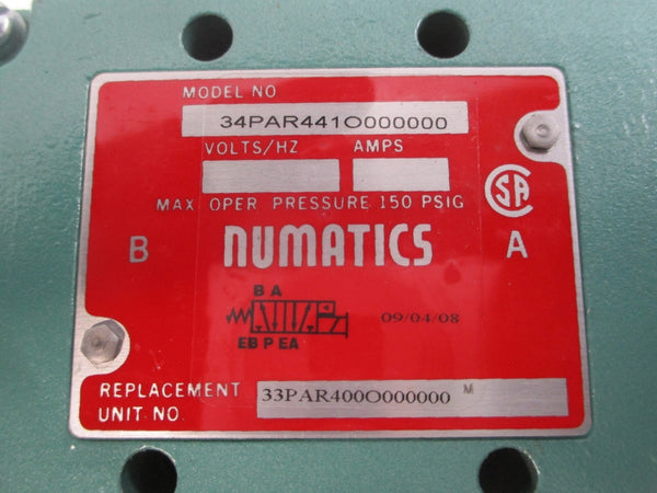 NUMATICS 34PAR441O000000 150PSI NSNP