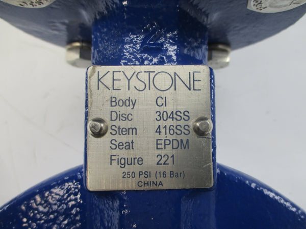 KEYSTONE 221 F89U-004 250PSI 2" NSNP