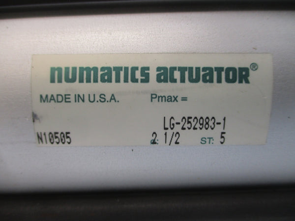 NUMATICS LG-252983-1 NSNP