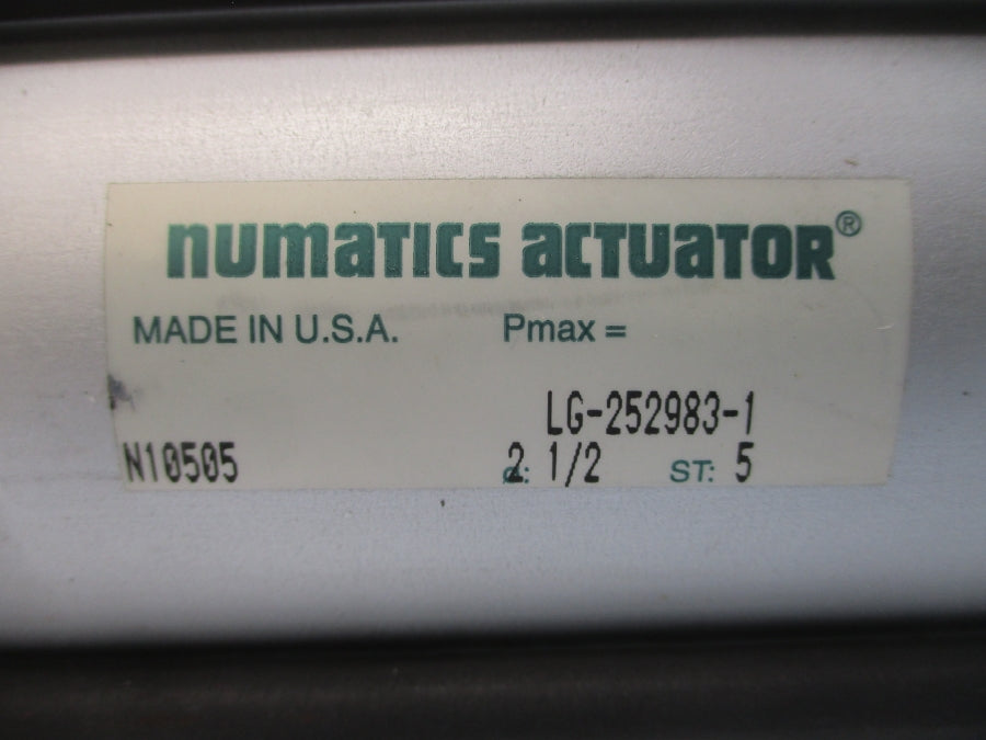 NUMATICS LG-252983-1 NSNP