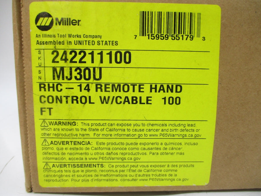 MILLER RHC-14 242211100 100' NSFS