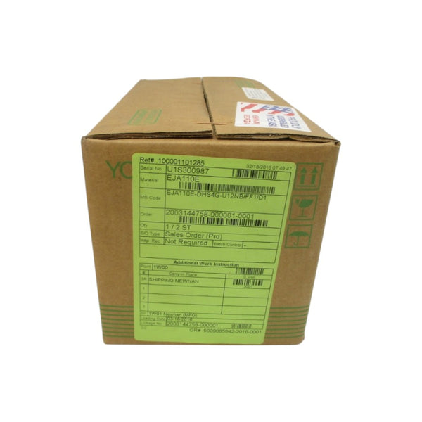 YOKOGAWA EJA110E-DHS4G-U12NB/FF/D1 NSFS