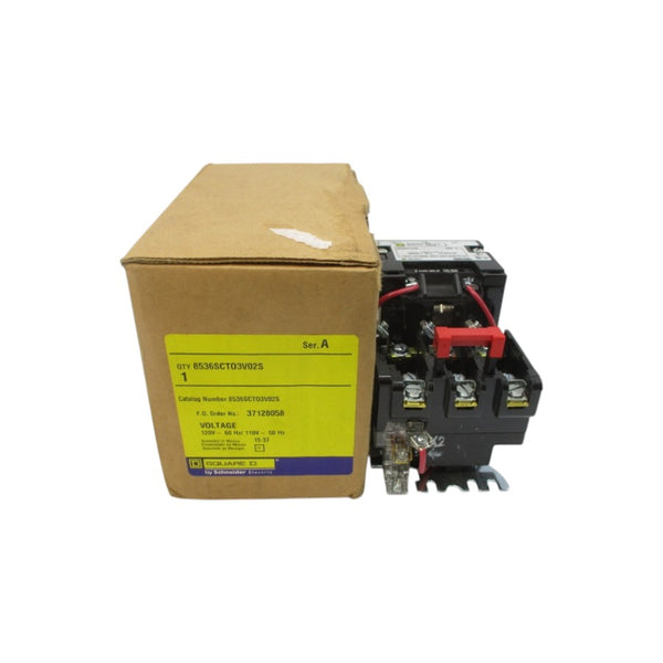 SQUARE D 8536SCTO3V02S SER. A 110/120V NSMP