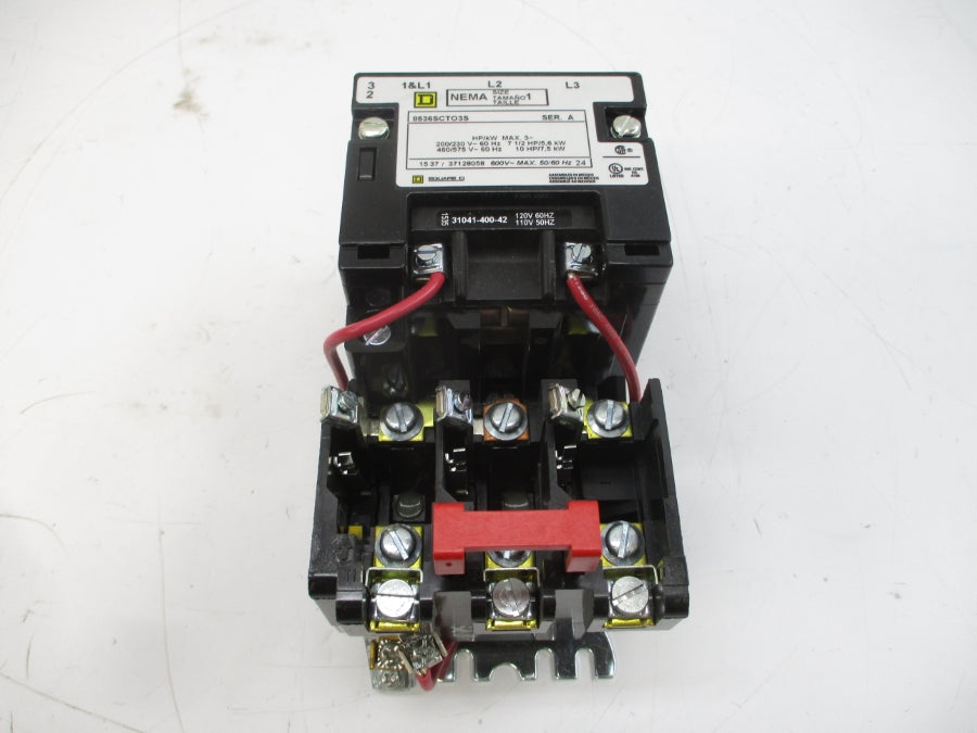SQUARE D 8536SCTO3V02S SER. A 110/120V NSMP