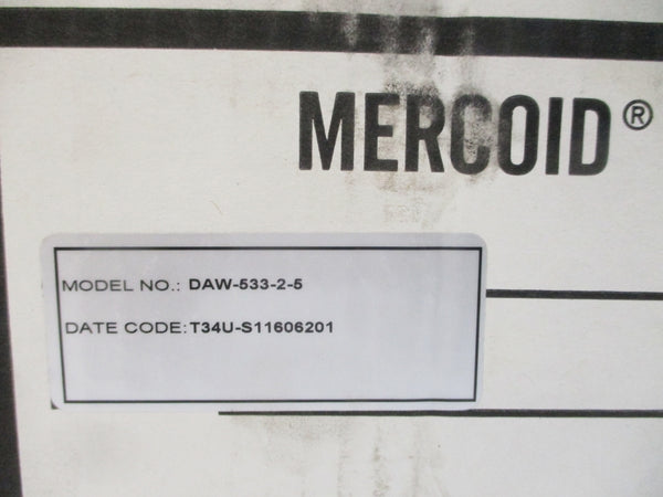 MERCOID DAW-533-2-5 120/240VAC 5A 2-60PSI NSMP