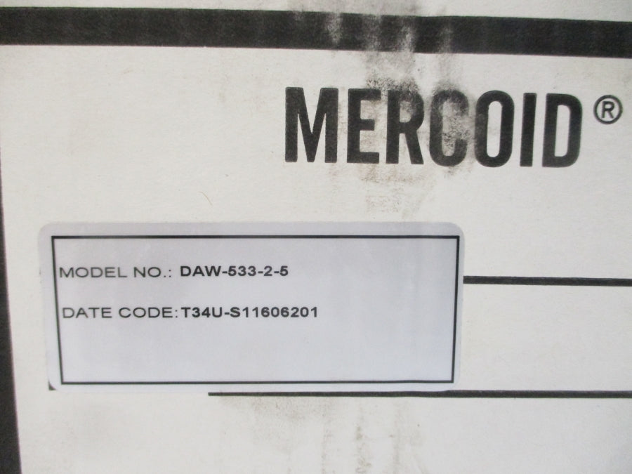 MERCOID DAW-533-2-5 120/240VAC 5A 2-60PSI NSMP