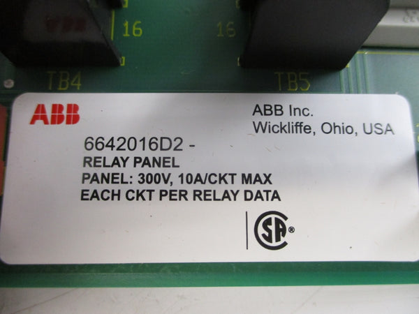 ABB 6642016D2 300V 10A NSMP