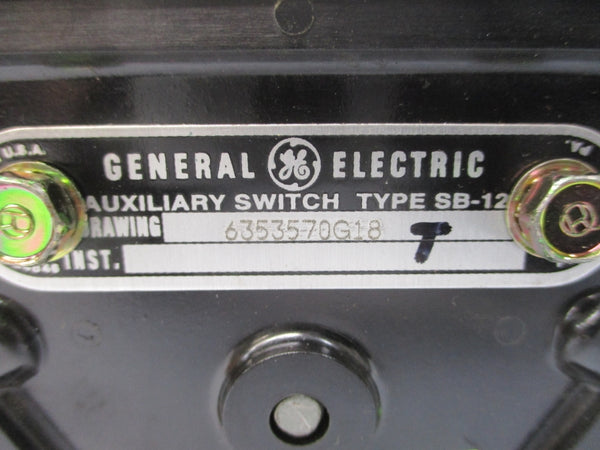 GENERAL ELECTRIC 6353570G18 SB-12 NSMP