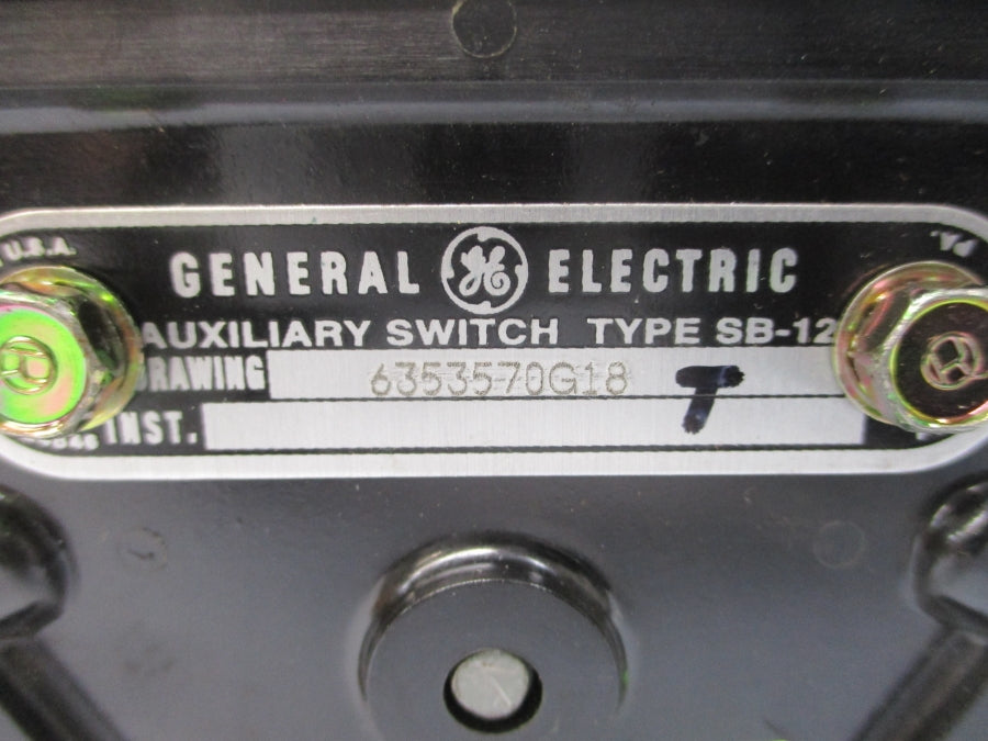 GENERAL ELECTRIC 6353570G18 SB-12 NSMP