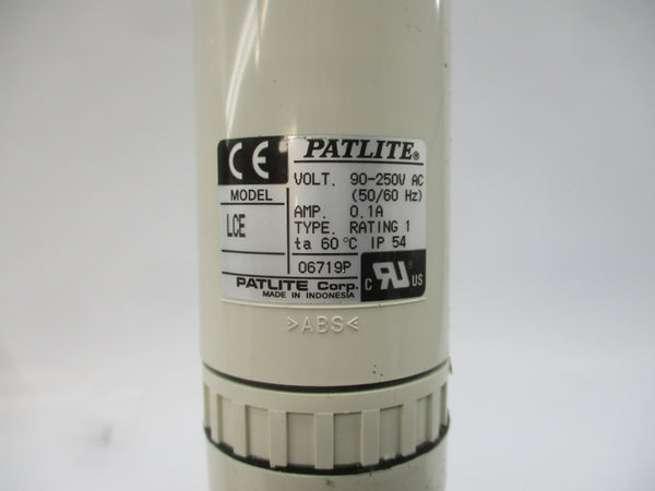 PATLITE LCE-1M2-G 90-250VAC 0.1A NSMP