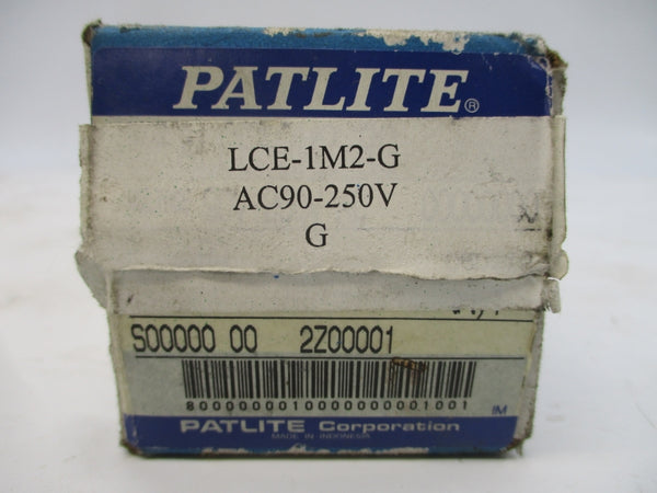 PATLITE LCE-1M2-G 90-250VAC 0.1A NSMP