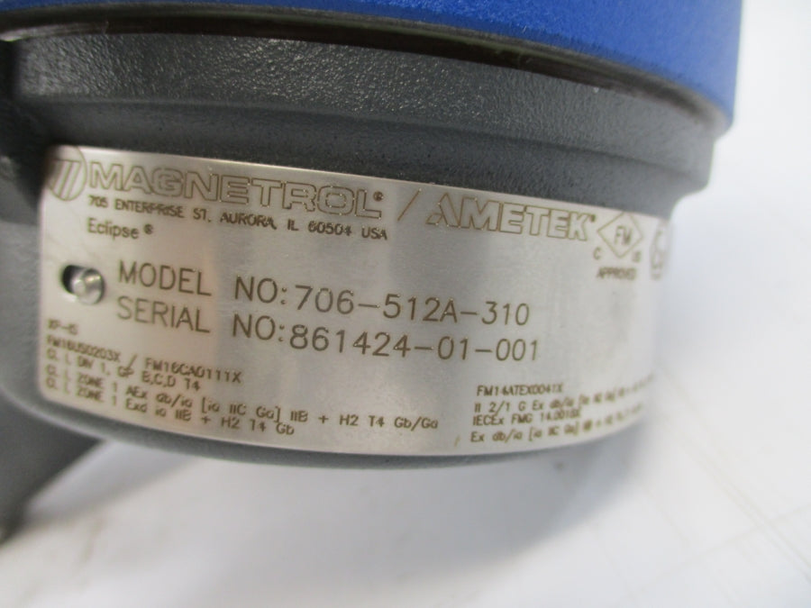 MAGNETROL AMETEK 706-512A-310 24-36VDC NSMP