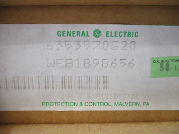 GENERAL ELECTRIC 6353570G20 NSFS
