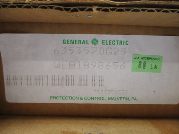 GENERAL ELECTRIC 6353570G25 NSFS