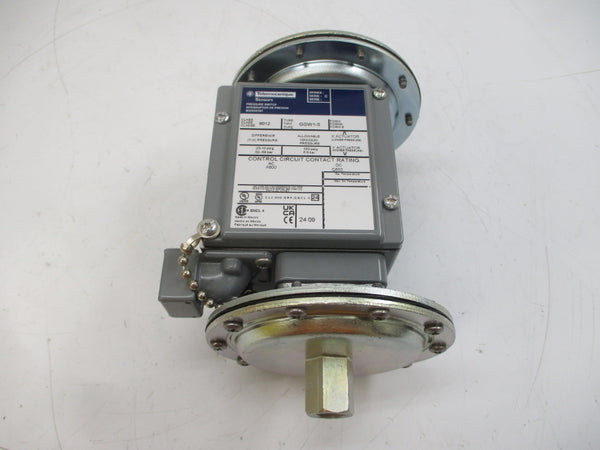 TELEMECANIQUE 9012GGW1-S106 SER. C .25-10PSI NSMP